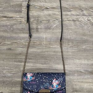 Rare Furla x Sanrio My Melody Galaxy Crossbody Bag